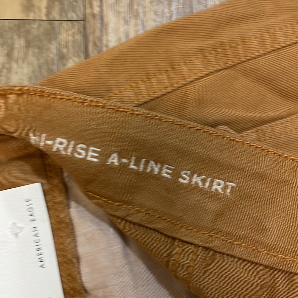 American eagle khaki denim skirt NWT - Picture 6 of 12